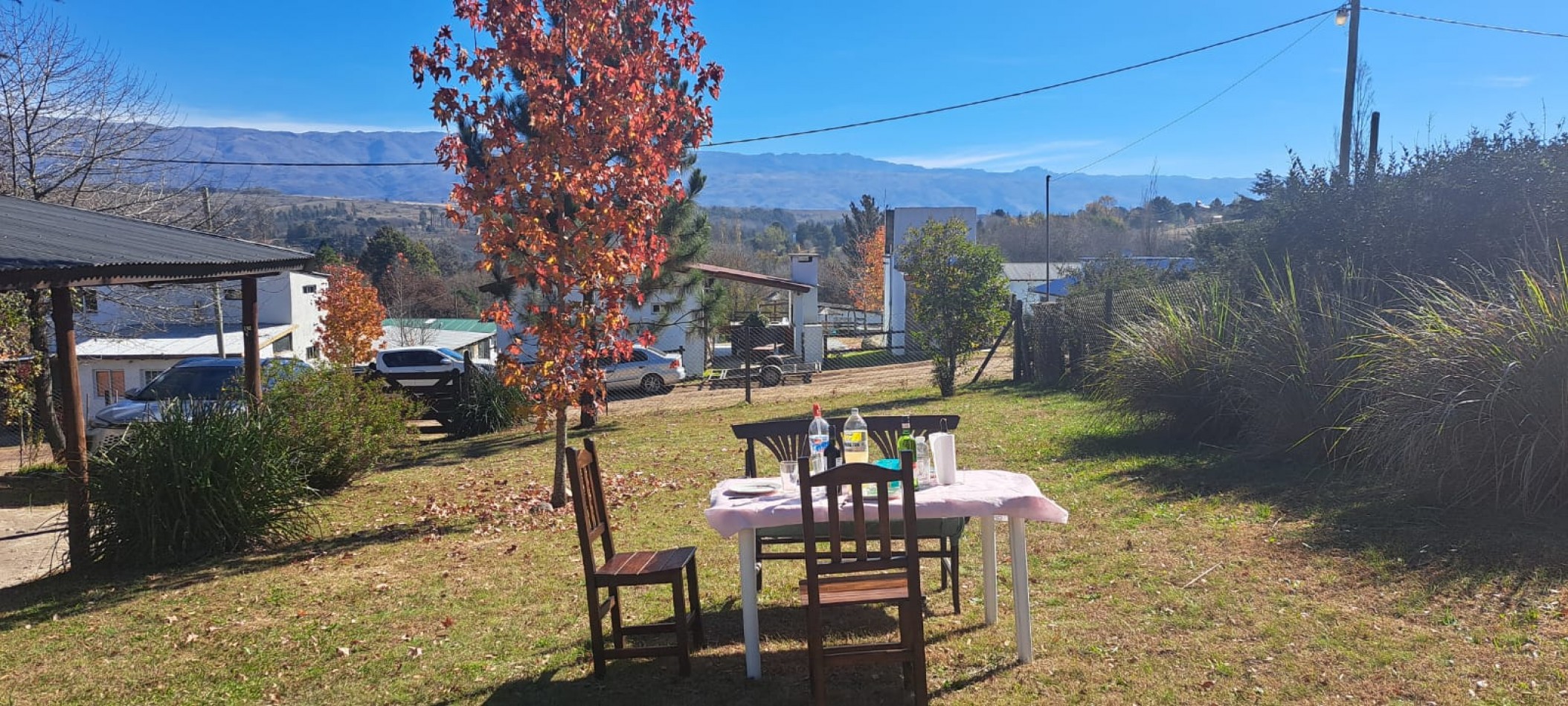 Cabaña Venta Yacanto 2 dormitorios Ubicacion Exclusiva Buenas Vistas Luz Agua Escritura Amplio Terreno