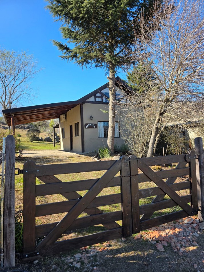Cabaña Venta Yacanto 2 dormitorios Ubicacion Exclusiva Buenas Vistas Luz Agua Escritura Amplio Terreno