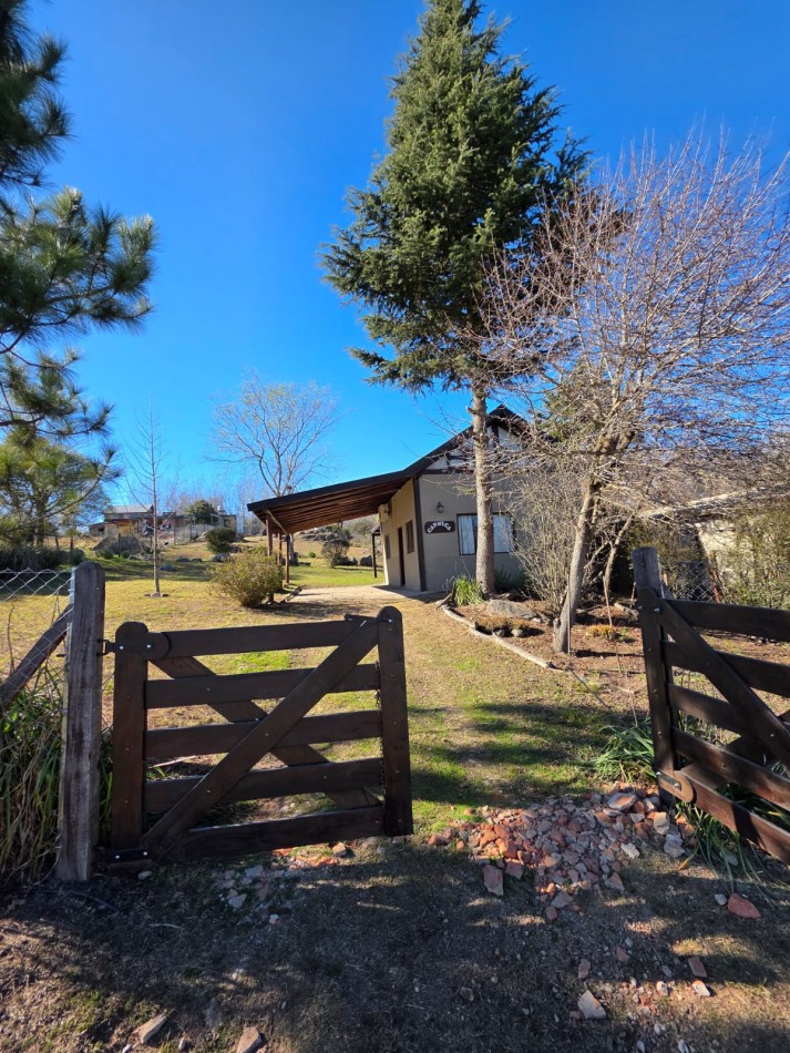 Cabaña Venta Yacanto 2 dormitorios Ubicacion Exclusiva Buenas Vistas Luz Agua Escritura Amplio Terreno