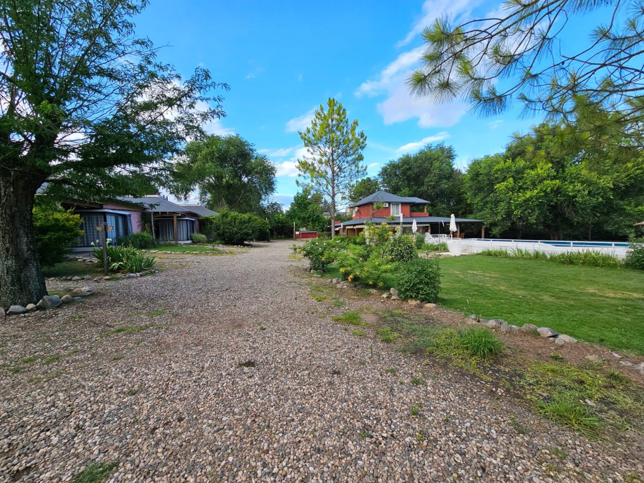 Cabaña Venta Los Reartes 50 metros del Rio Lugar Exclusivo Buenas Vistas Todos los Servicios. Totalmente AMOBLADA Zona Privilegiada