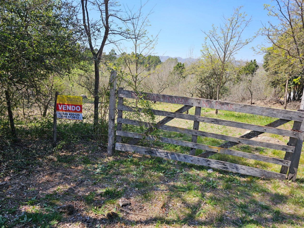 2 Lotes Venta Los Reartes B° Capilla Vieja A 100 Metros Del Rio Luz Agua Escritura Lugar Exclusivo Vistas Sierras Grandes