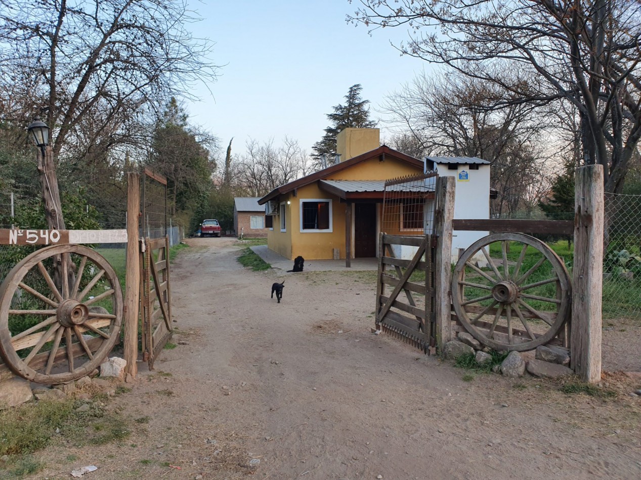 Casa con 2 Cabañas Venta Santa Rosa De Calamuchita 4 Cuadras del Rio 8 Cuadras del Centro Gran Vista Ubicacion Exclusiva Escritura