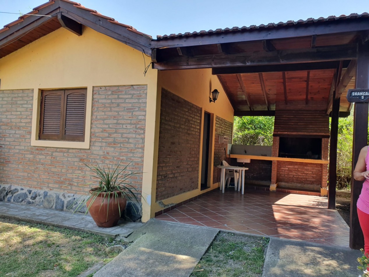 6 Cabañas Venta Santa Rosa de Calamuchita B° Loma Hermosa 200 metros Rio 600 metros Centro Piscina Luz Agua Escritura 