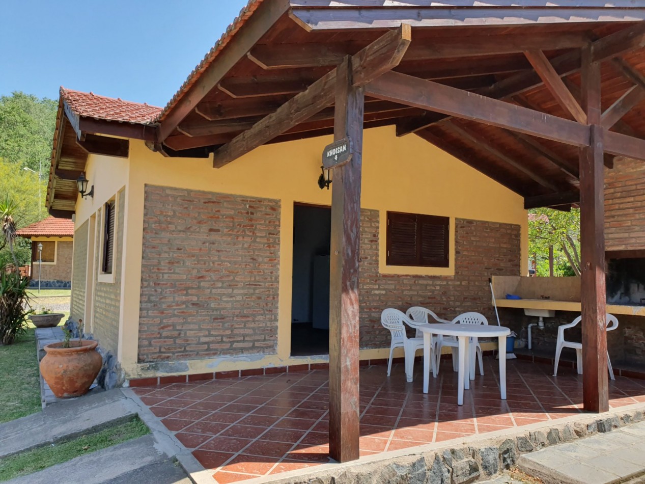 6 Cabañas Venta Santa Rosa de Calamuchita B° Loma Hermosa 200 metros Rio 600 metros Centro Piscina Luz Agua Escritura 