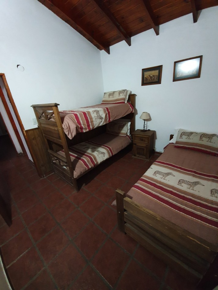 6 Cabañas Venta Santa Rosa de Calamuchita B° Loma Hermosa 200 metros Rio 600 metros Centro Piscina Luz Agua Escritura 