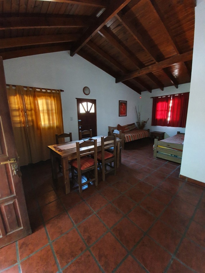 6 Cabañas Venta Santa Rosa de Calamuchita B° Loma Hermosa 200 metros Rio 600 metros Centro Piscina Luz Agua Escritura 